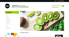 Desktop Screenshot of ksy.com.sg